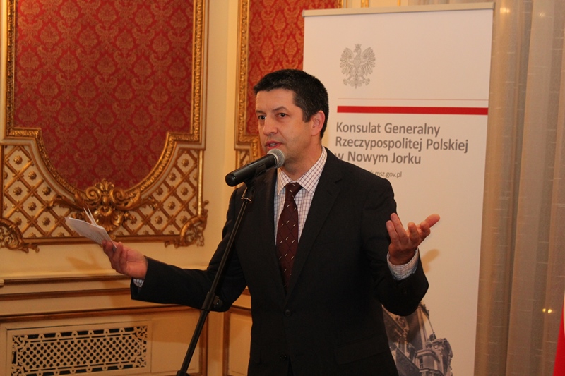 Artur Rucinski at the Consulate - March 2016