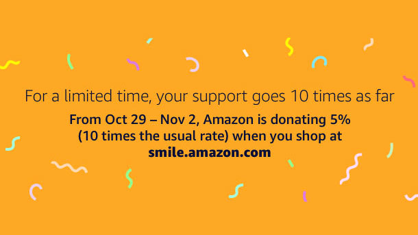 Select Childrens' Smile Foundation on AmazonSmile