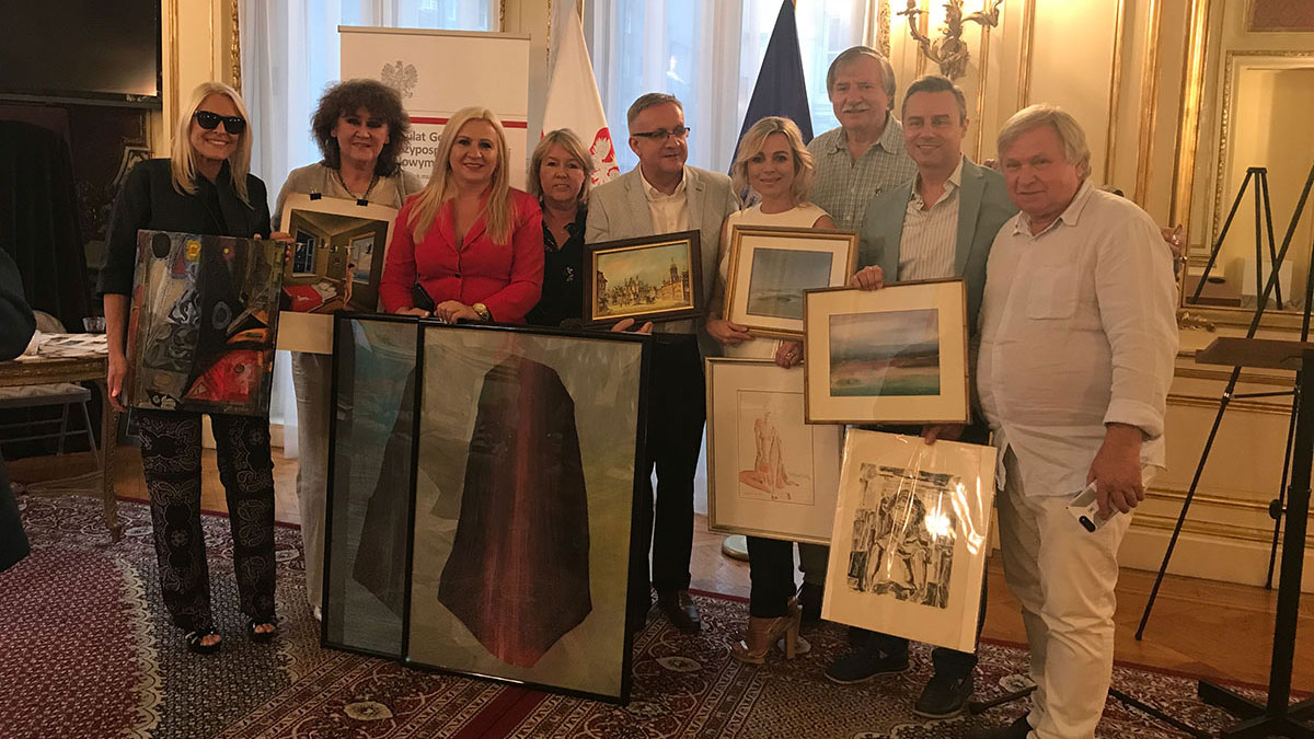 2018 Annual Art Auction at the Polish Consulate