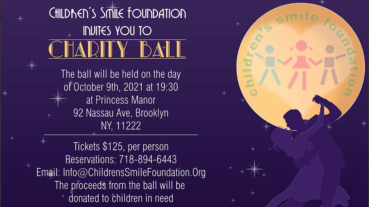Children’s Smile Foundation invites you to Charity Ball